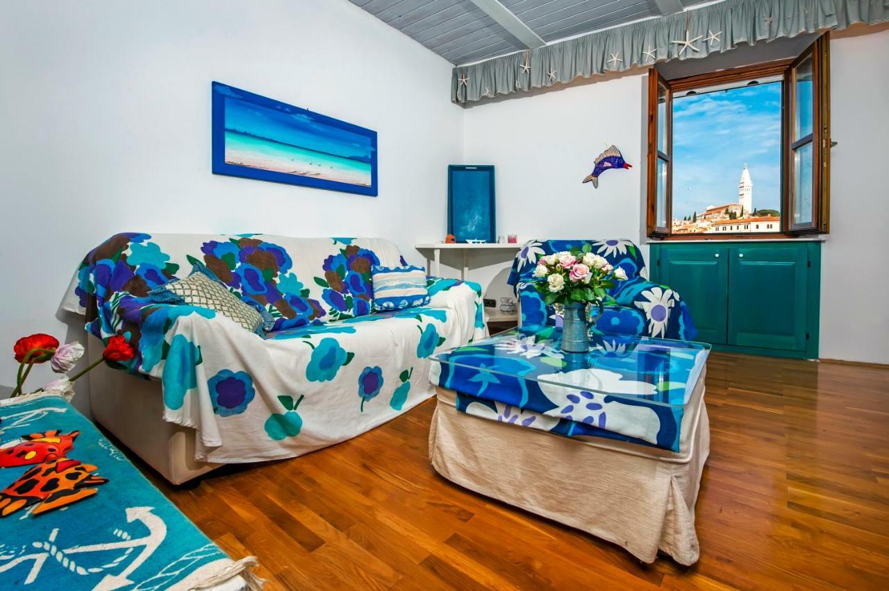 Riva Blu Sea View Apartment Ровин Екстериор снимка